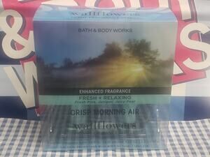BBW Crisp Morning Air Fresh & Relaxing Wallflower Fragrance Refills